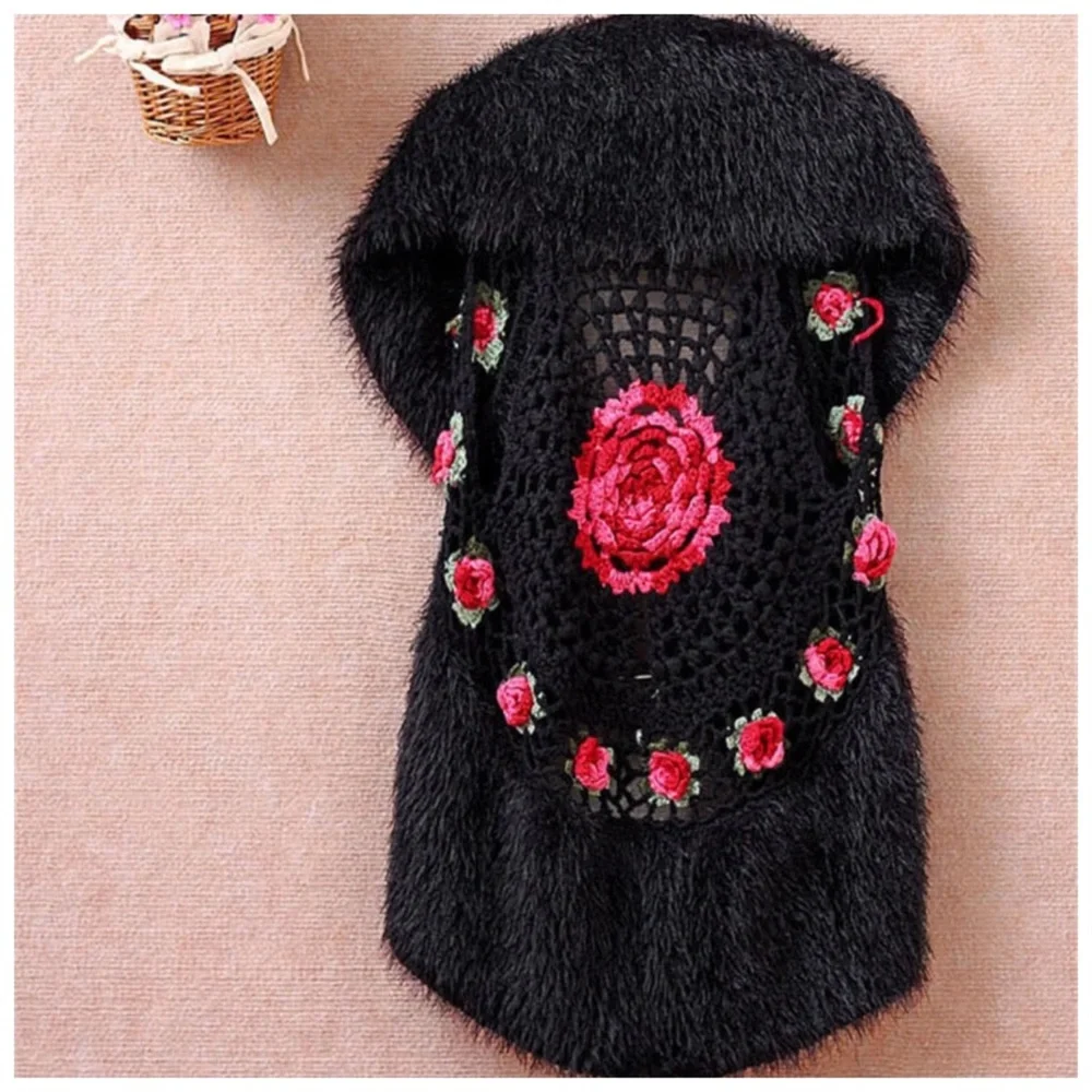 Crochet Soft Sweater Vest - Picture 7 of 12